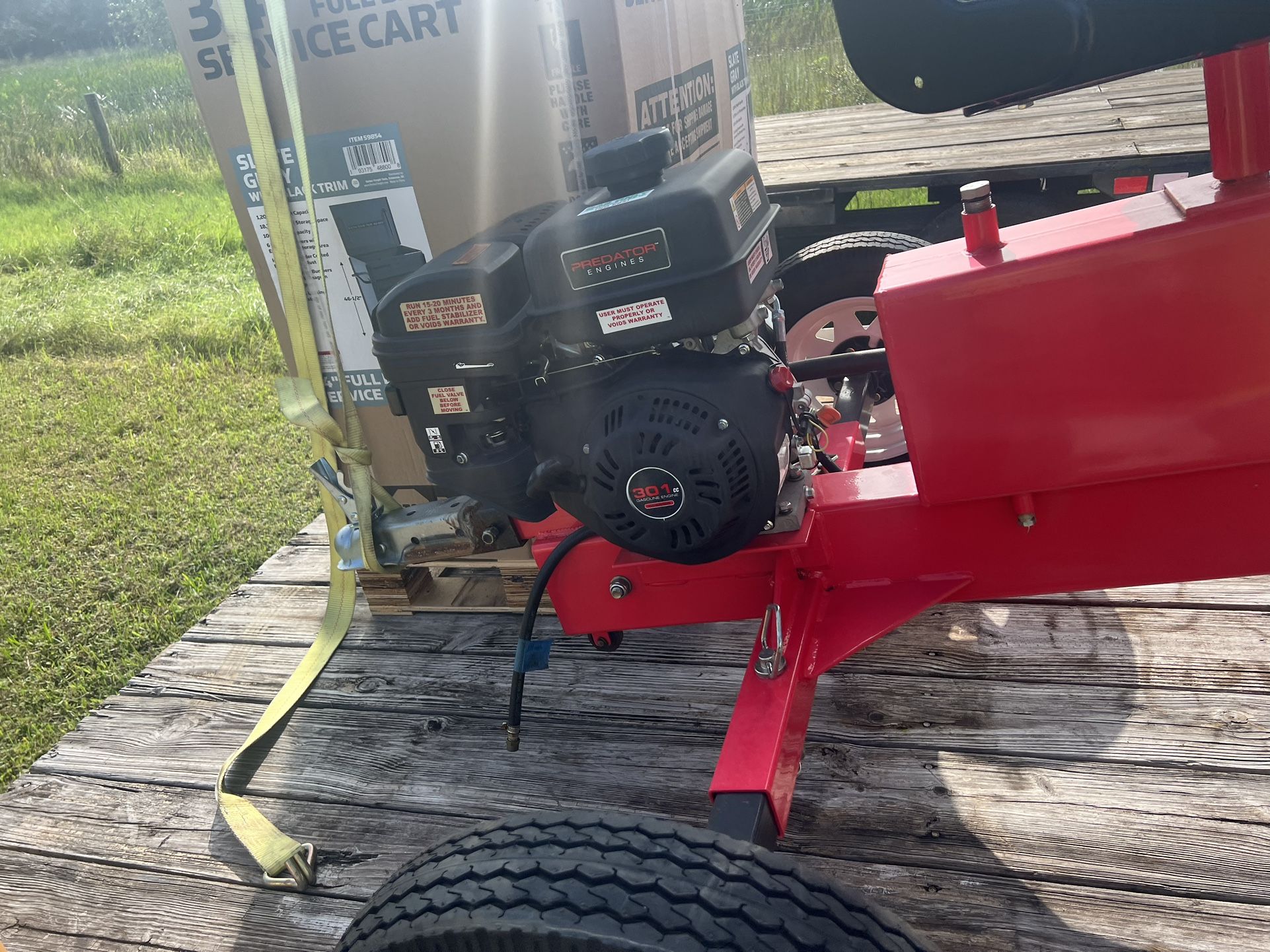 Trailer And Portable Excavator