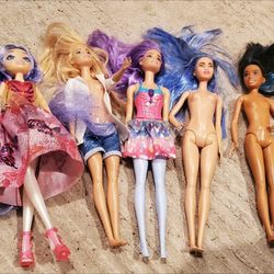Barbies 5.00 Each And Monster High