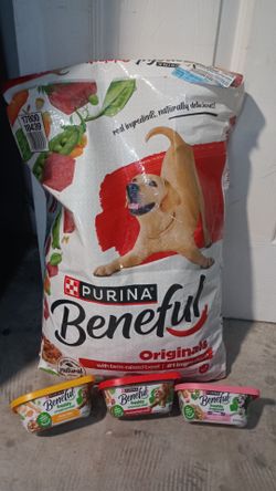 12lbs Beneful Dry and Wet Dog Food