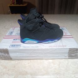 Jordan 6 Aqua Sz 9