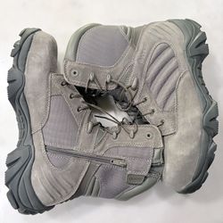 Bates Men's GX-8 Composite Toe Side Zip Work Boot , Sage. Mens Size 11