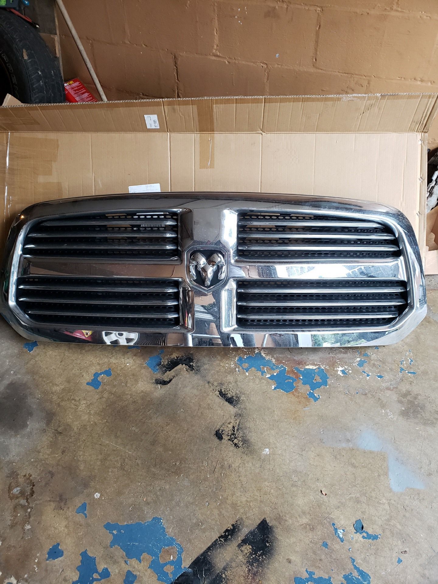 Ram front grill