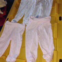 There's Two Pink And Two White Size 0 To 3 Months