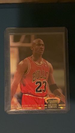 Michael Jordan Topps Stadium Club Members Choice Card