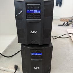 x2 SMT1000 UPS, plus additional battery
