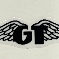 Old School GT BMX Seat Post Decal / Sticker (BLACK)