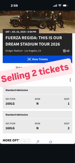 Fuerza Regida Tickets