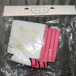 icing bridal bar i'm getting married so we're getting drunk koozies
