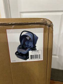 Safety 1º onBoard Slide Infant Car Seat Featuring SafetySlide Base, Dusty Slate