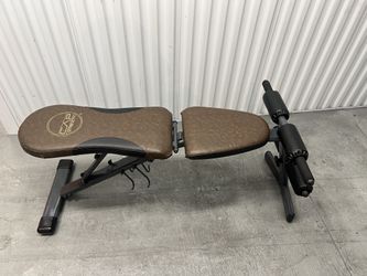 Foldable gym bench great for store bedroom folding
