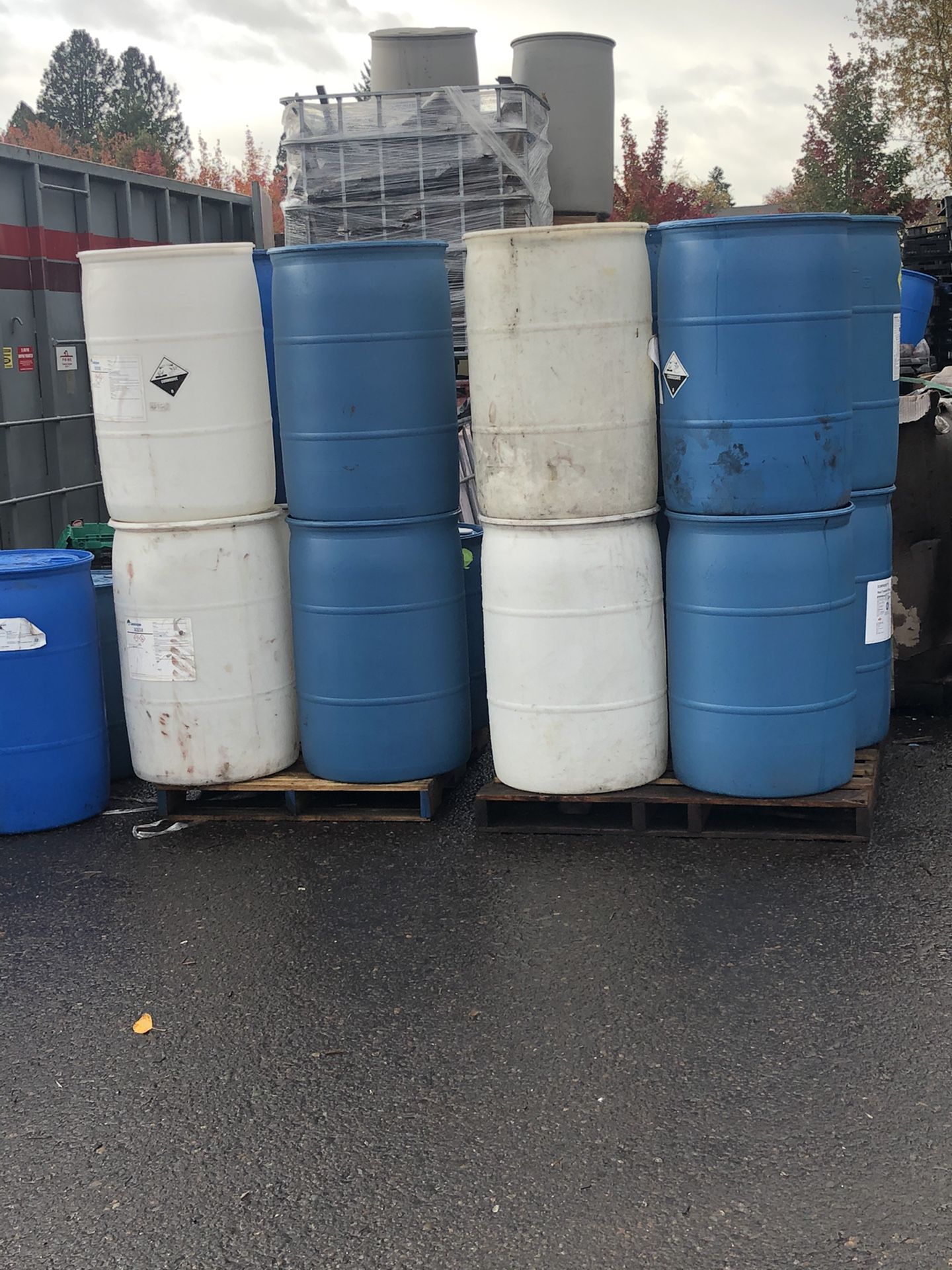 Plastic barrels for sale