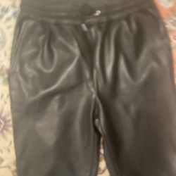 Tahari Faux Leather Pants S Or M