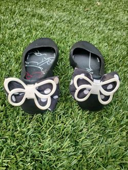 Mini Melissa Minnie Mouse shoes, Size 2