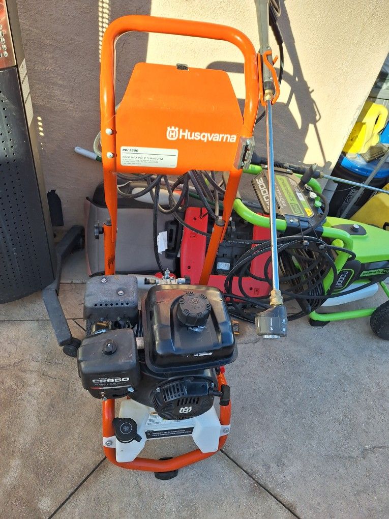 Pressure Washer 3100psi Husqvarna Each $ 275
