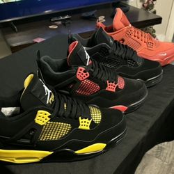 Jordan 4 Size 9.5 In HALTOM CITY 