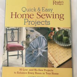 Quick And Easy Home Sewing  Projects 