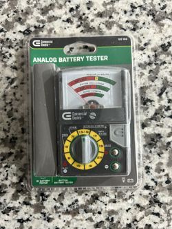 Analog Battery Tester