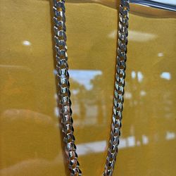 10kt gold curb chain