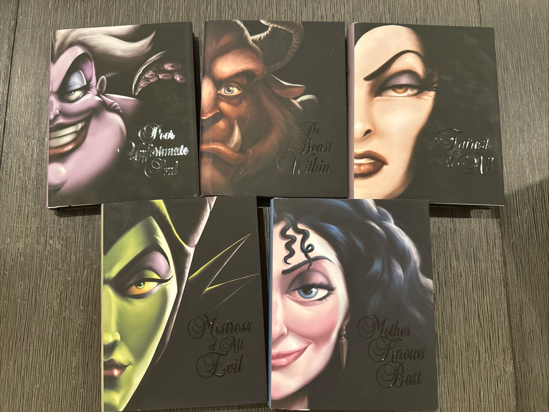 Disney Villains Serena Valentino Hardcover Books