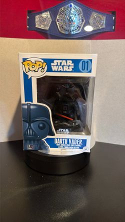 Funko Pop! STAR WARS: DARTH VADER #01 BOBBLEHEAD ORIGINAL BLUE BOX