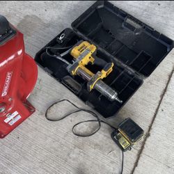 De Walt And Oil/hydraulic Reel. 