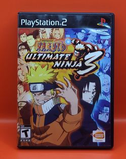 Naruto Ultimate Ninja 3 - PlayStation 2, PS2, CIB [Tested & Working]