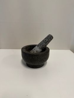 Cole & Mason Sturdy Granite Mortar and Pestle Set for Kitchen Use