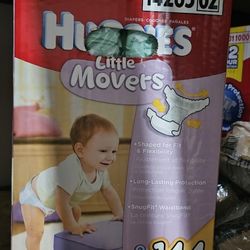 Huggies Little Movers 144ct Size4.