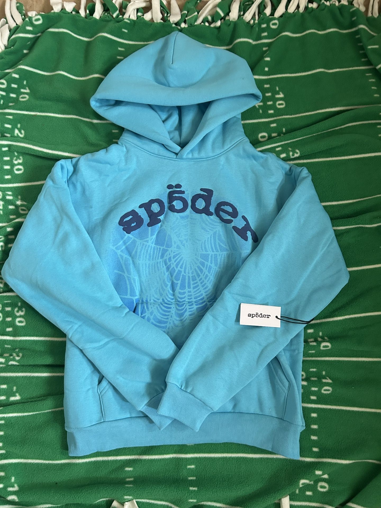Blue Spider Hoodie