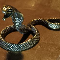 Small Cobra Snake Figurine