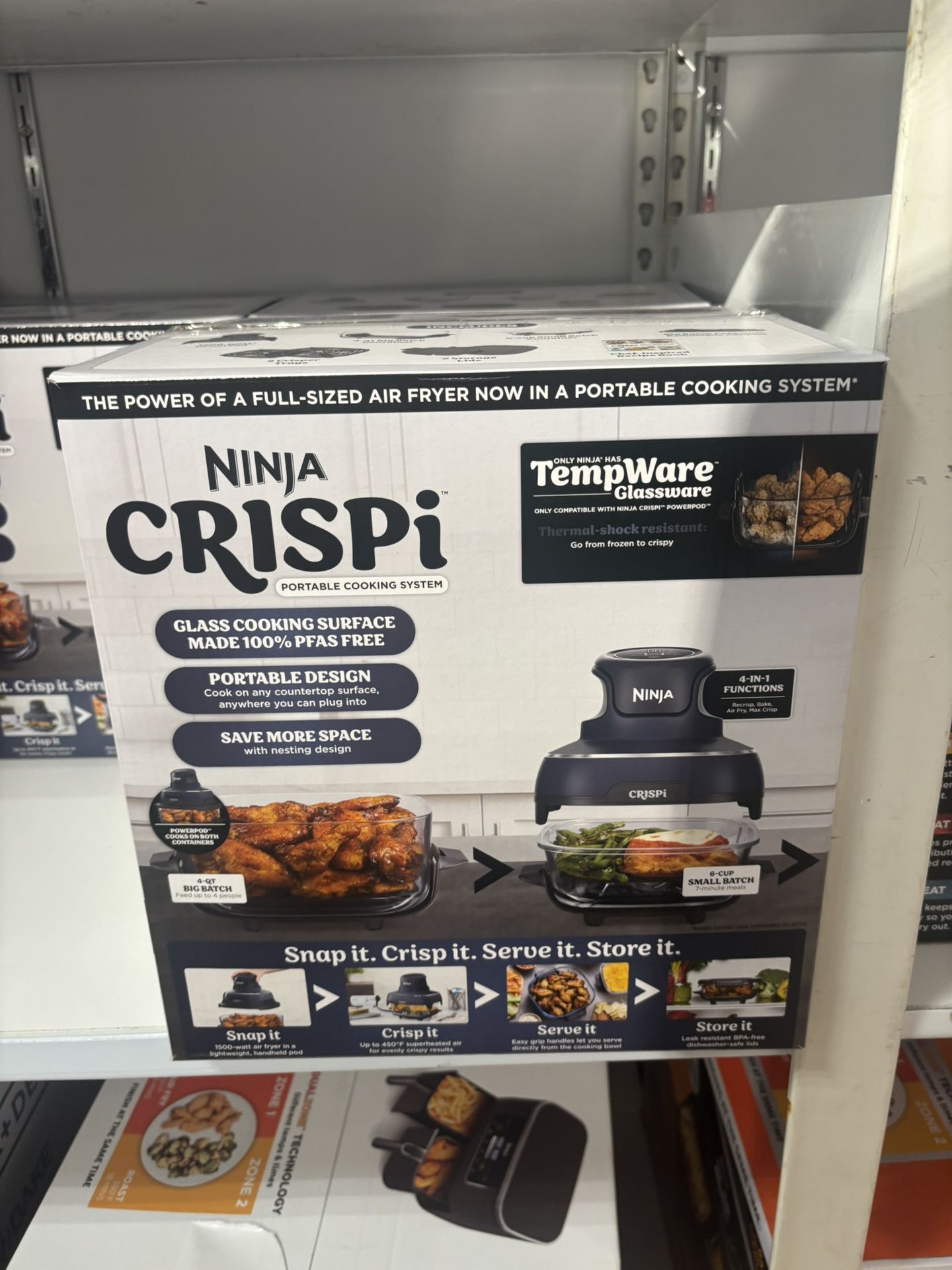 Ninja crispi portable cooking system