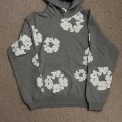 Grey Denim Tear Hoodie S (NEED GONE ASAP)