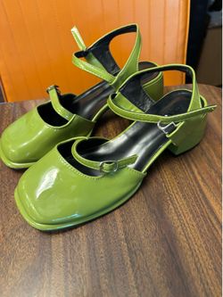 Vintage style Mary Jane heel shoes