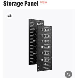 Major Fitness Wall Mount Storage Panels (2)
