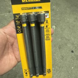 Brand New DEWALT 6 in. Magnetic Nut Driver Set (3-Piece)