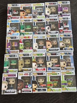 Various Funko Pops