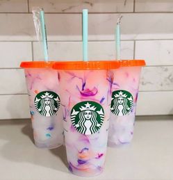Starbucks Cold Cups Color changing 