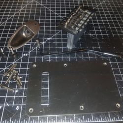 Stratocaster Big Block Hardware in Black.............$45