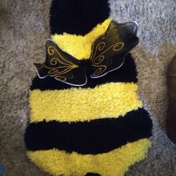 Bumblebee Dog Costume Sz Xl