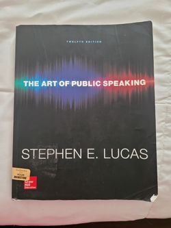 The Art Of Publuc Speaking - RCC Com 1 