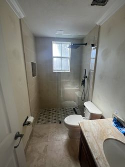 Frameless Glass Shower doors 