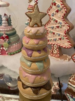 Gingerbread Donut Tree 