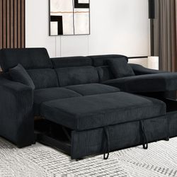 Sectional Sleeper Storage Chaise 