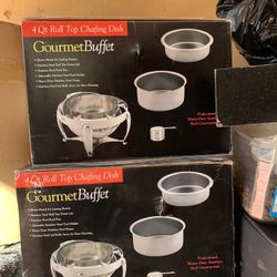 80$ For Both Gourmet Cheffing Dish Used Couple Tie