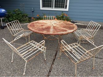 Wrought Iron Patio Set