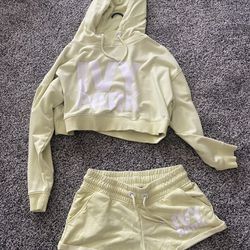 Ivy Park Hoodie And Shorts Set
