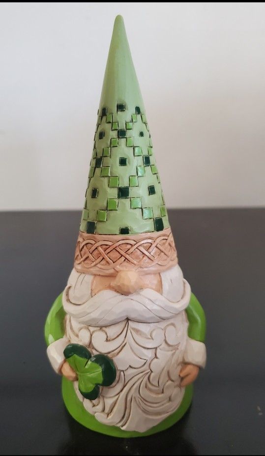 Jim Shore St. Patrick Gnome