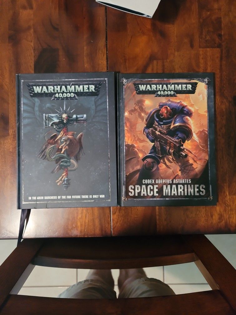 Warhammer 40k Rulebook And Codex