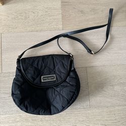 Marc Jacobs Quilted Nylon Messenger Crossbody Bag