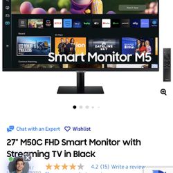 Samsung Smart Monitor 27in